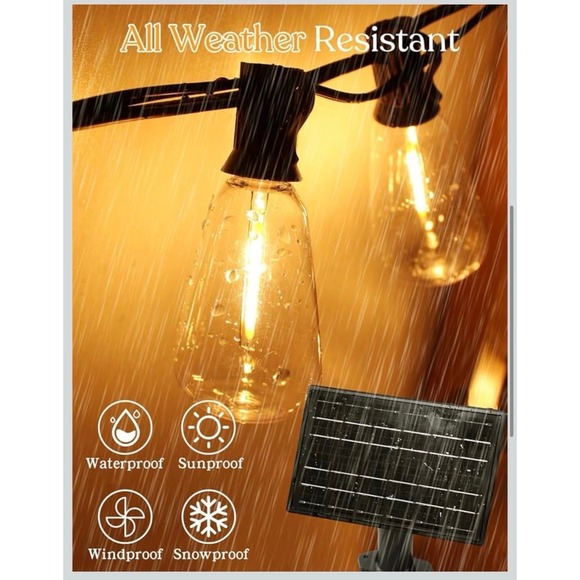 Outdoor String Lights - Picture 3 of 7